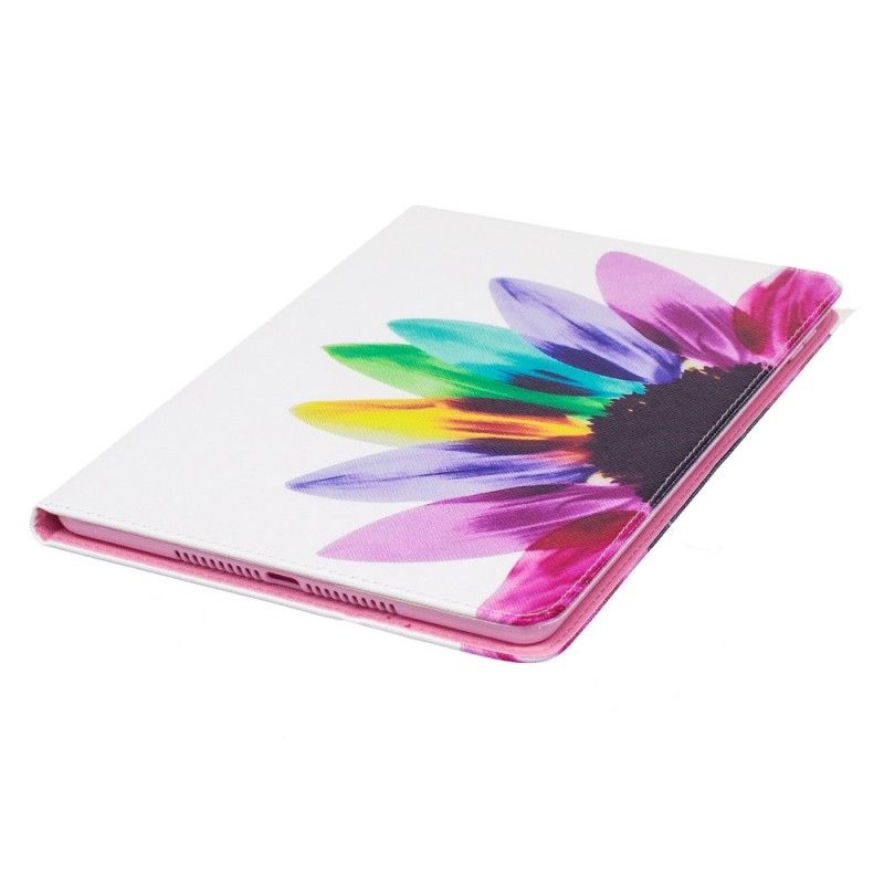 Etui Folio iPad (9.7") Kwiat Akwareli Etui Ochronne