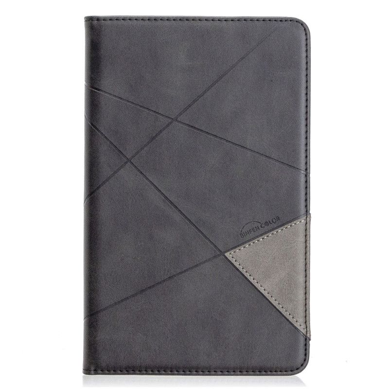 Case Samsung Galaxy Tab A 8" (2019) Szary Czarny Etui na Telefon Kształty Geometryczne