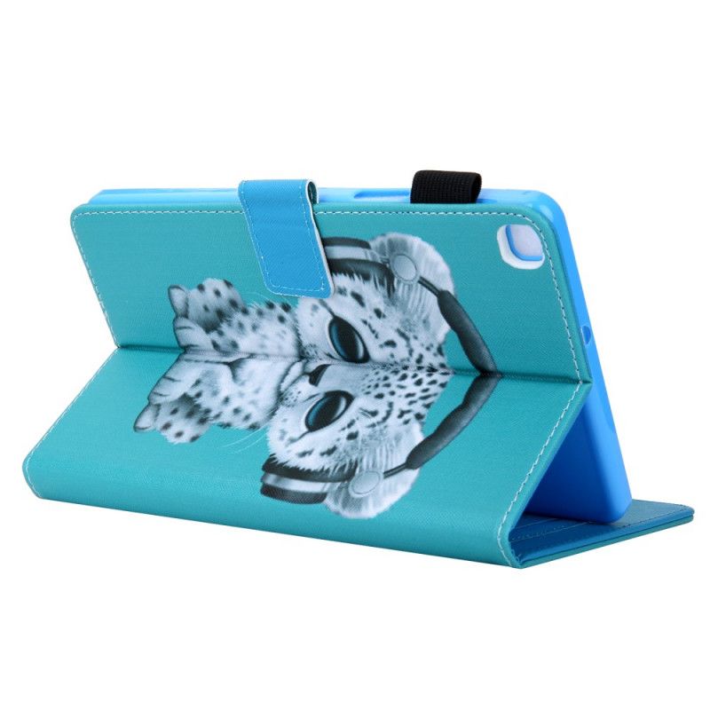 Etui Folio Samsung Galaxy Tab A 8" (2019) Mały Lampart