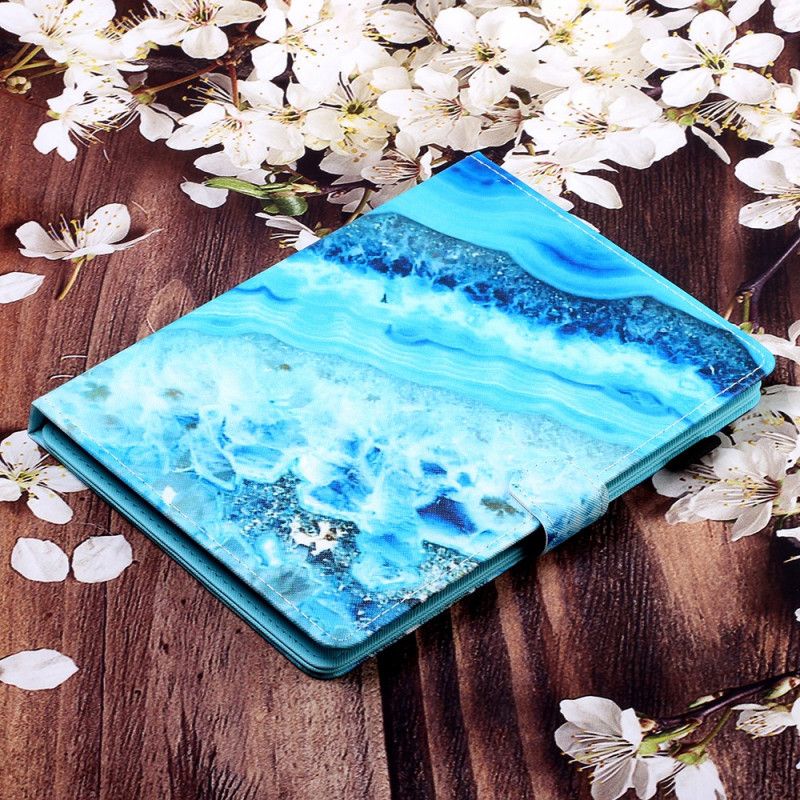 Etui Folio Samsung Galaxy Tab A 8" (2019) Niebieski Kamień Etui Ochronne