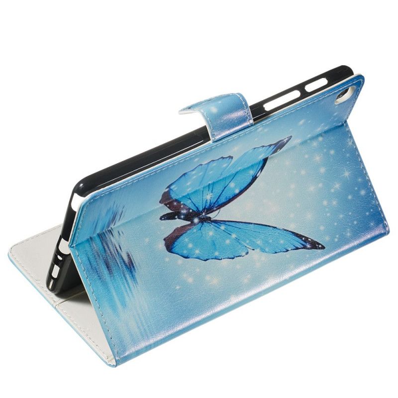 Etui Folio Samsung Galaxy Tab A 8" (2019) Niebieski Motyl