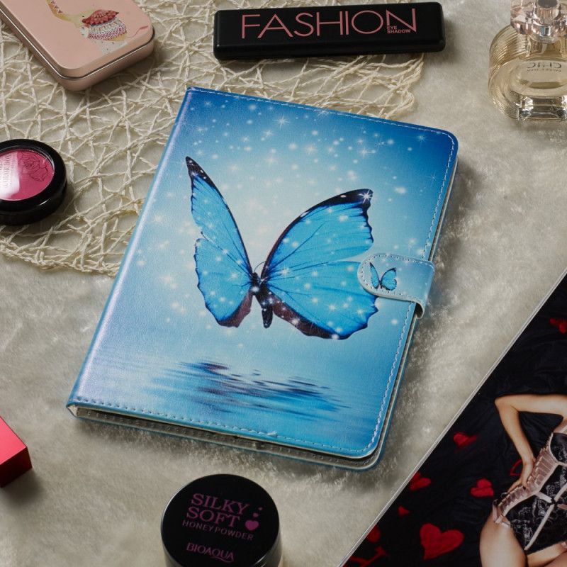 Etui Folio Samsung Galaxy Tab A 8" (2019) Niebieski Motyl