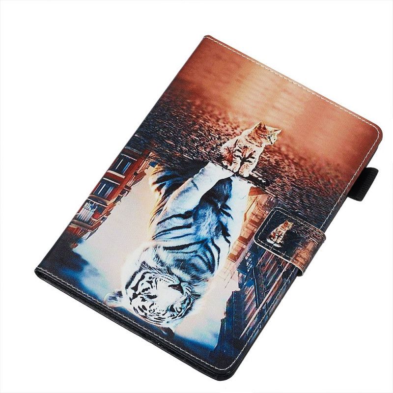 Etui Folio Samsung Galaxy Tab A 8" (2019) Odbicie Kociaka Etui Ochronne