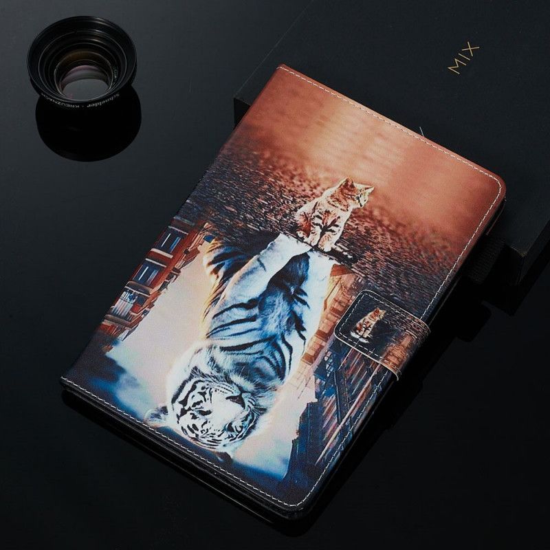 Etui Folio Samsung Galaxy Tab A 8" (2019) Odbicie Kociaka Etui Ochronne