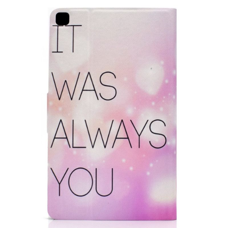 Etui Folio Samsung Galaxy Tab A 8" (2019) To Zawsze Byłeś Ty