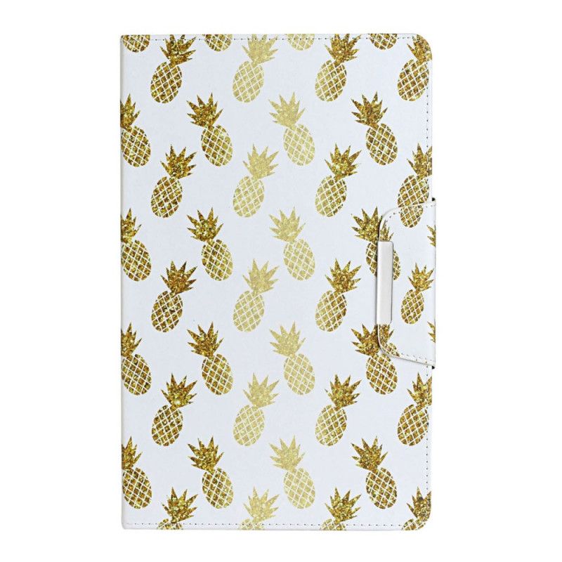 Etui Folio Samsung Galaxy Tab A 8" (2019) Złoty Ananas