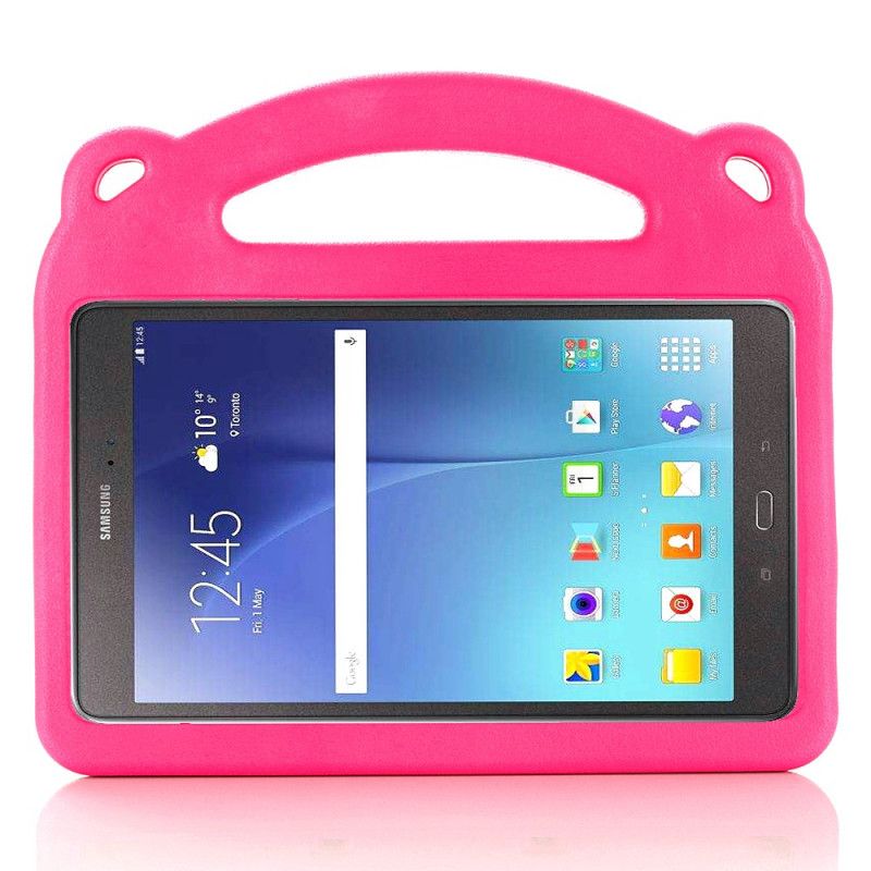 Etui Samsung Galaxy Tab A 8" (2019) Czerwony Czarny Mech Eva I Panda Etui Ochronne