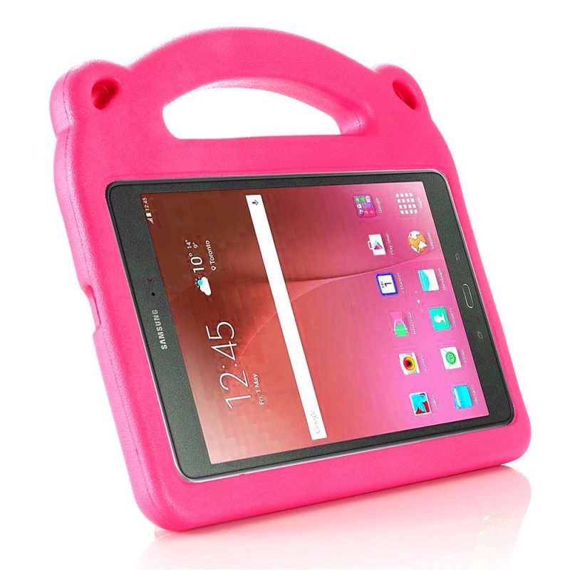 Etui Samsung Galaxy Tab A 8" (2019) Czerwony Czarny Mech Eva I Panda Etui Ochronne