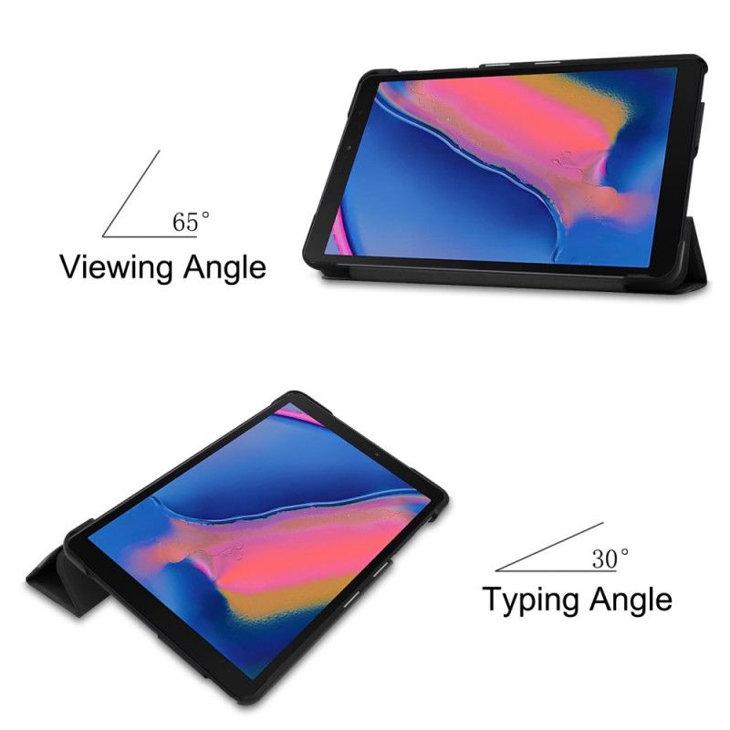 Inteligentna Obudowa Samsung Galaxy Tab A 8" (2019) Biały Czarny Enkay