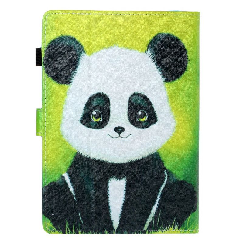 Skórzany Futerał Samsung Galaxy Tab A 8" (2019) Etui na Telefon Szczęśliwa Panda