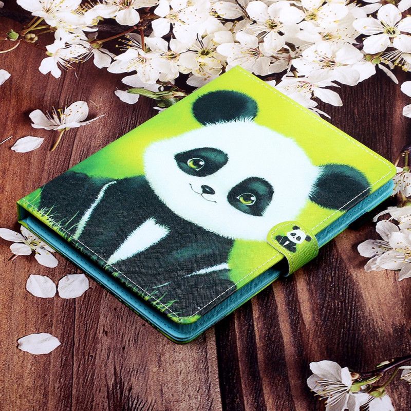 Skórzany Futerał Samsung Galaxy Tab A 8" (2019) Etui na Telefon Szczęśliwa Panda