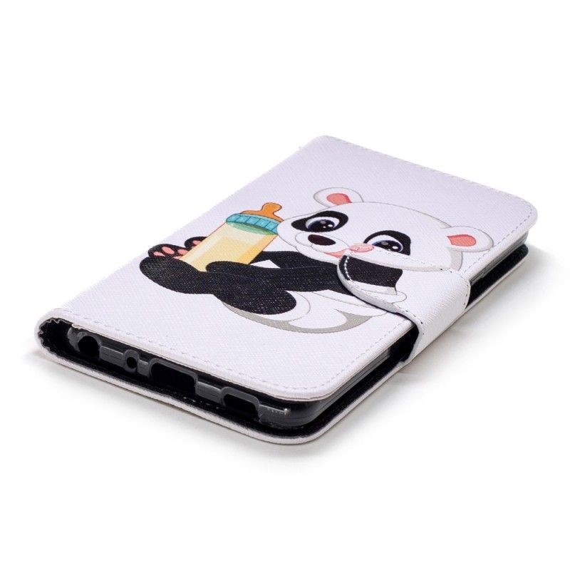 Etui Folio LG G7 ThinQ Mała Panda Etui Ochronne