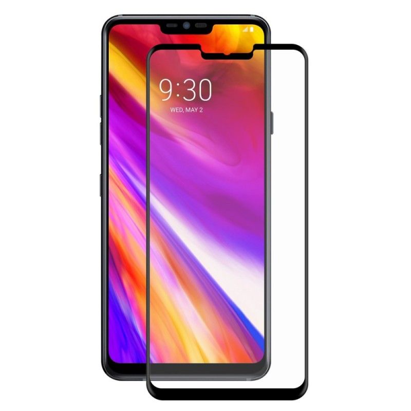 Ochrona Szkła Hartowanego LG G7 ThinQ Przezroczysty Czarny