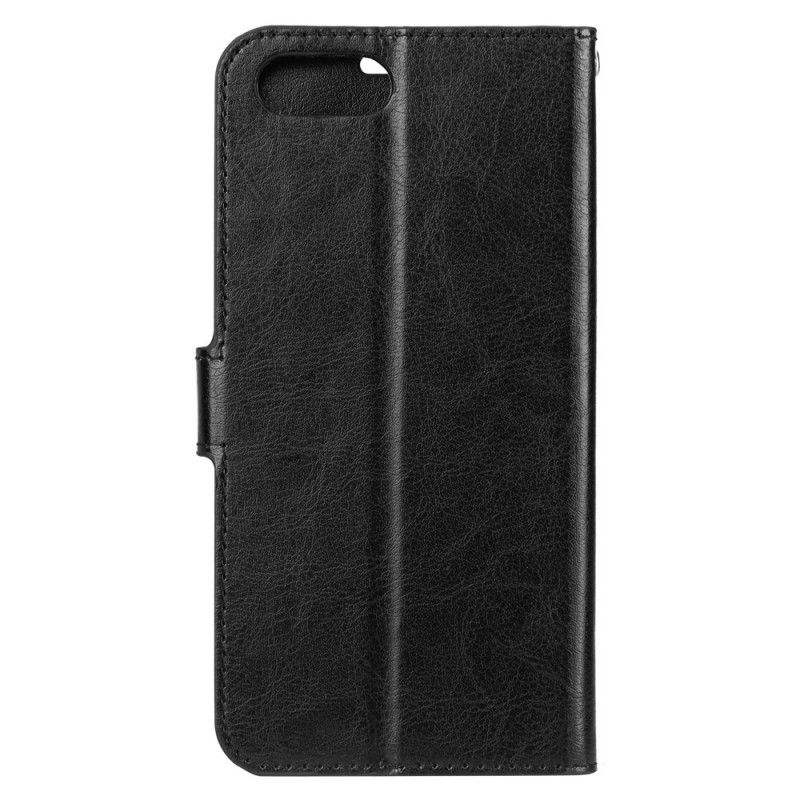 Etui Folio Honor 10 Czarny Efekt Skóry