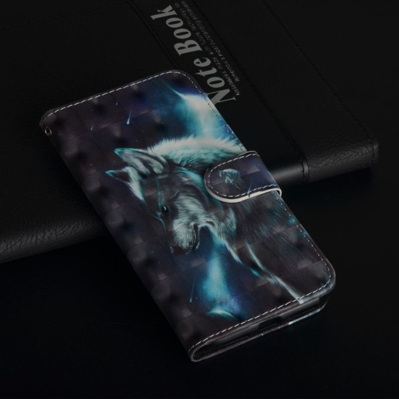 Etui Folio Honor 10 Majestatyczny Wilk