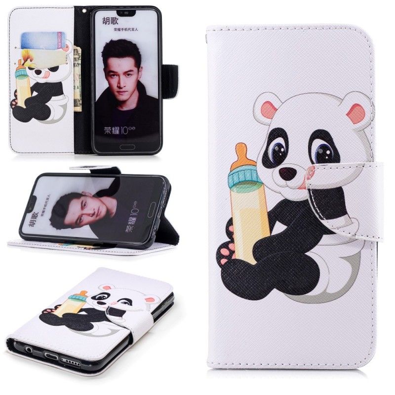 Etui Folio Honor 10 Mała Panda