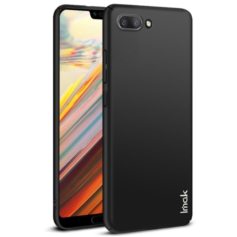 Etui Honor 10 Czerwony Czarny Seria Jedwabna