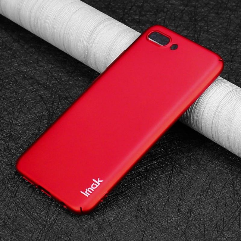 Etui Honor 10 Czerwony Czarny Seria Jedwabna