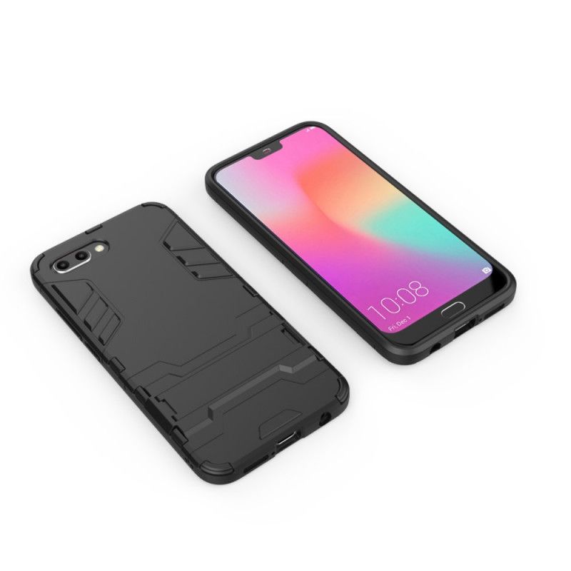 Etui Honor 10 Czerwony Czarny Ultra Odporny Etui Ochronne