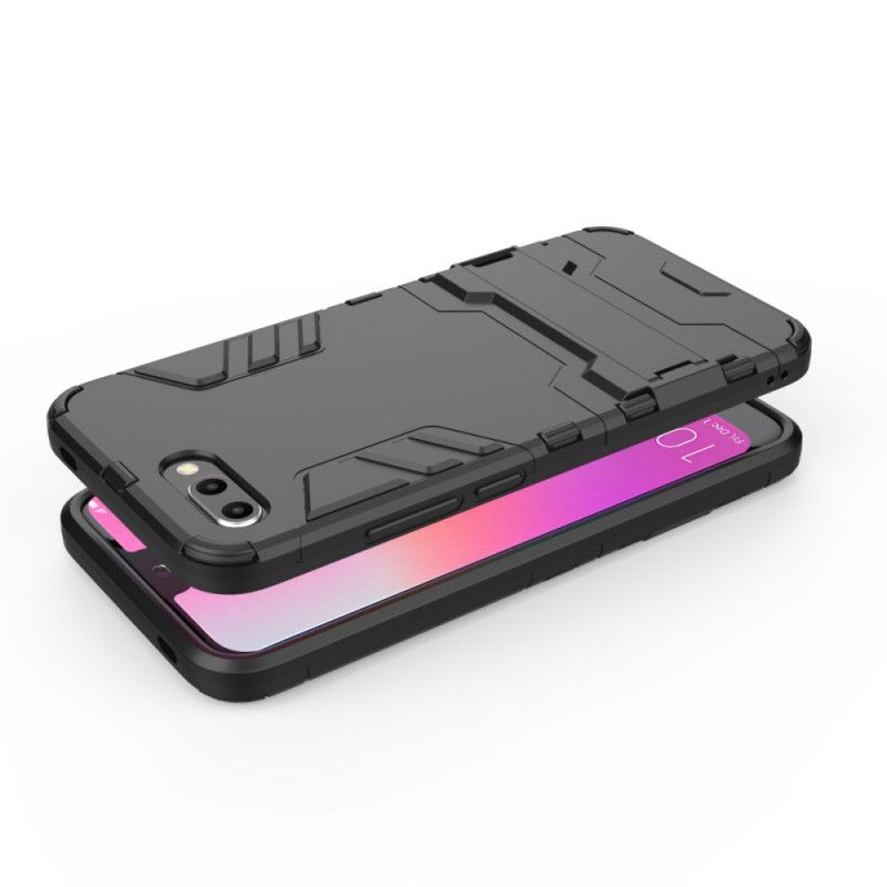 Etui Honor 10 Czerwony Czarny Ultra Odporny Etui Ochronne