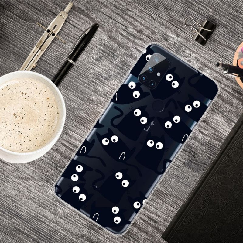 Etui OnePlus Nord N100 Czarne Myszy Etui Ochronne