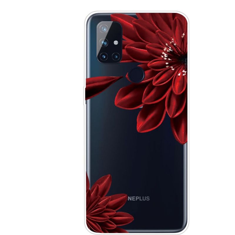 Etui OnePlus Nord N100 Dzikie Kwiaty Etui Ochronne