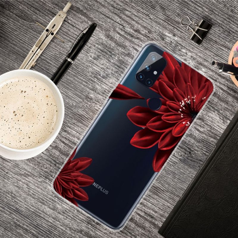 Etui OnePlus Nord N100 Dzikie Kwiaty Etui Ochronne