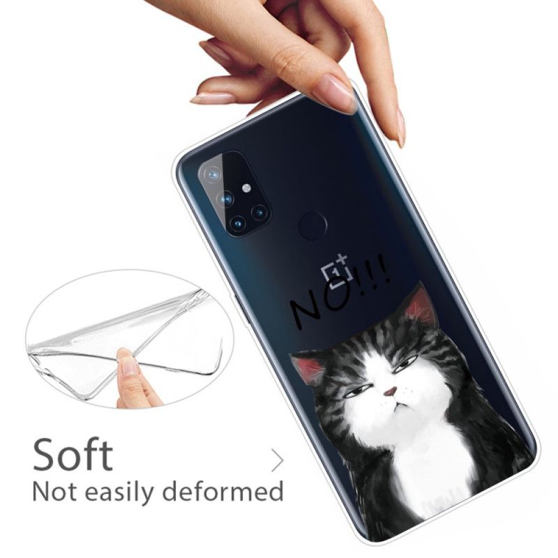 Etui OnePlus Nord N100 Kot. Który Mówi Nie