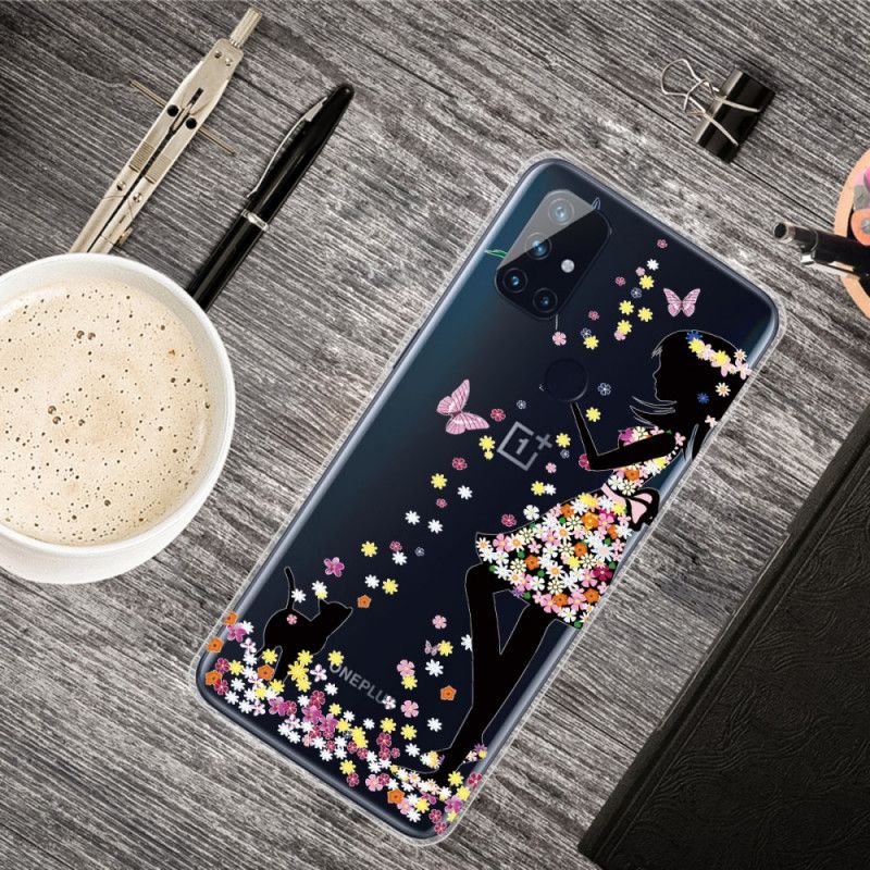 Etui OnePlus Nord N100 Kwiatek Etui Ochronne