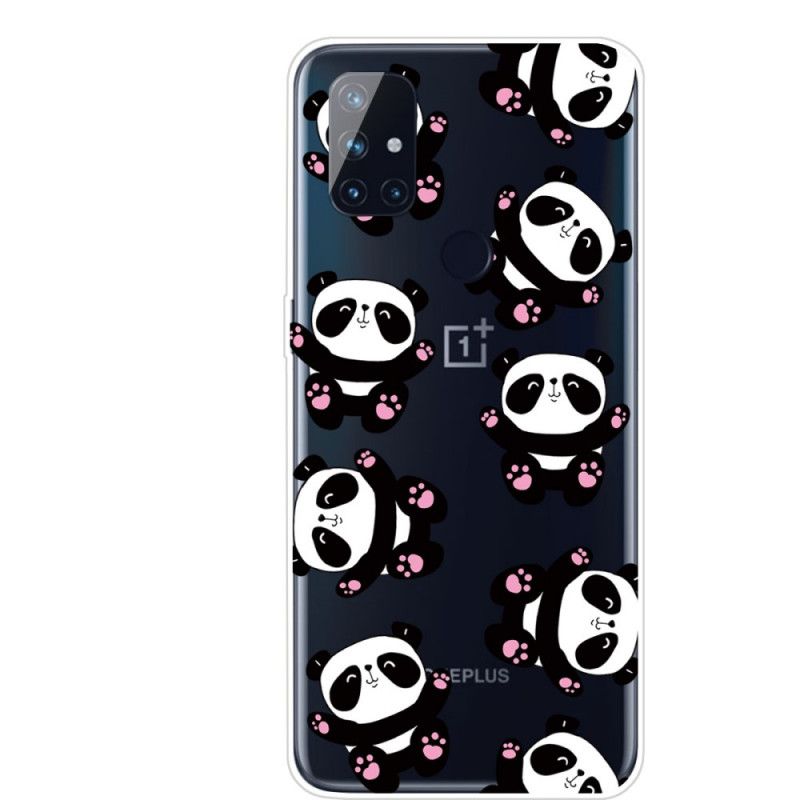 Etui OnePlus Nord N100 Najlepsze Zabawne Pandy Etui Ochronne