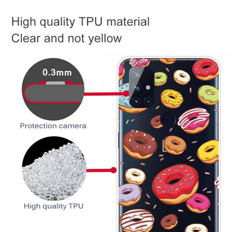 Etui OnePlus Nord N100 Pączki Miłości