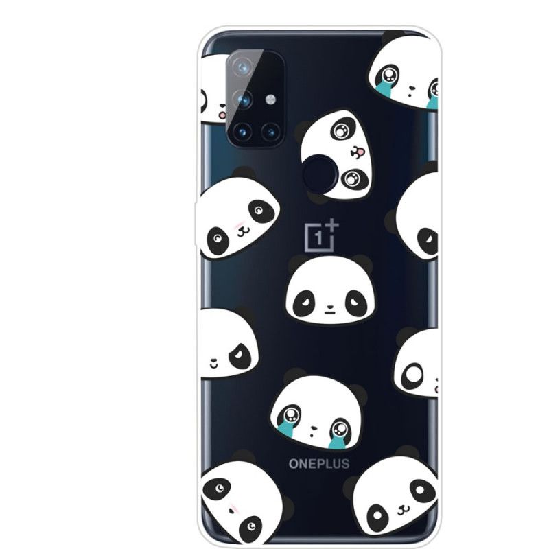 Etui OnePlus Nord N100 Sentymentalne Pandy Etui Ochronne