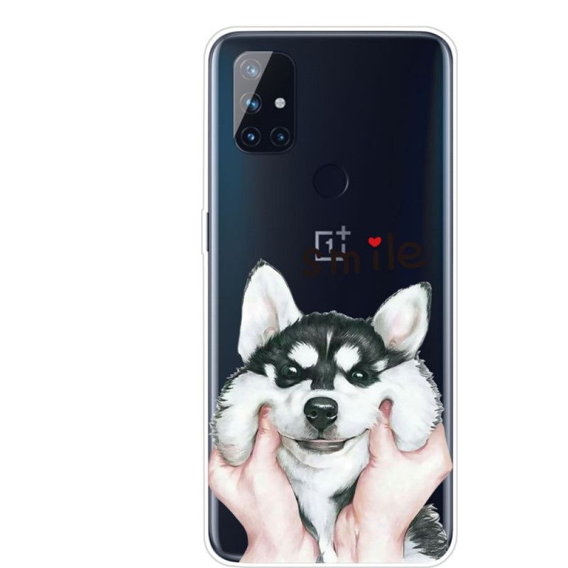 Etui OnePlus Nord N100 Uśmiechnięty Pies