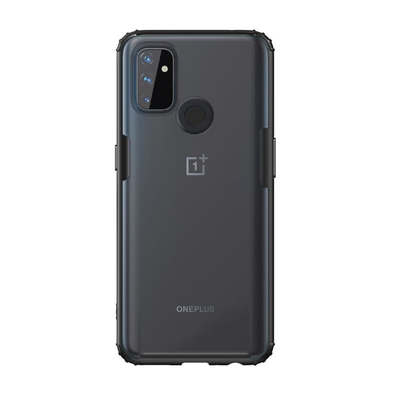 Futerały OnePlus Nord N100 Czerwony Czarny Etui na Telefon Matowa Zbroja Z Efektem