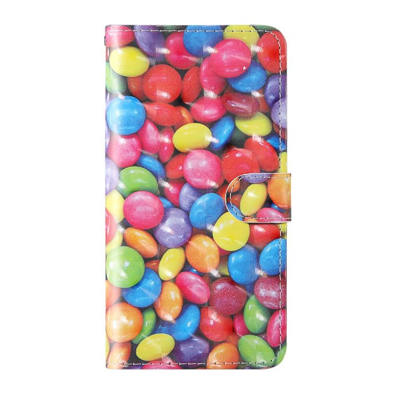 Etui Folio Samsung Galaxy S20 FE Cukierki Punktowe Z Paskiem