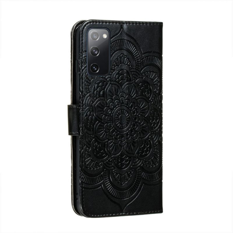 Etui Folio Samsung Galaxy S20 FE Czarny Cała Mandala