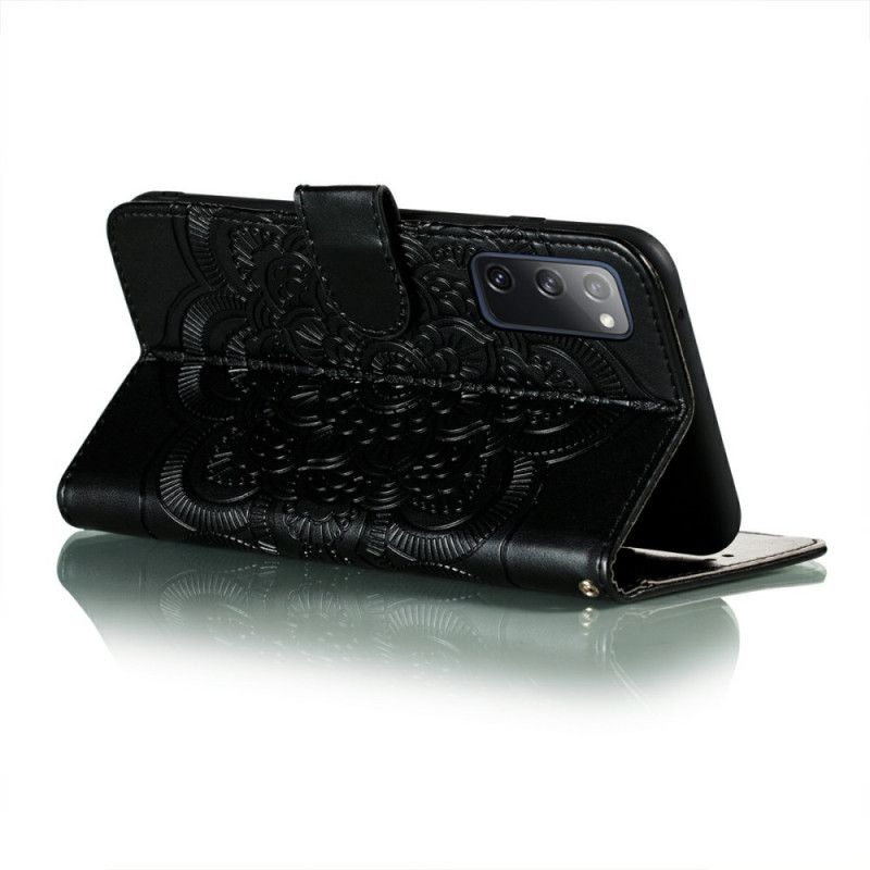 Etui Folio Samsung Galaxy S20 FE Czarny Cała Mandala