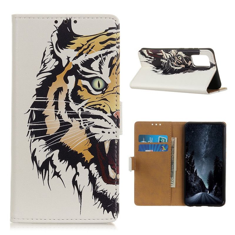 Etui Folio Samsung Galaxy S20 FE Dziki Tygrys