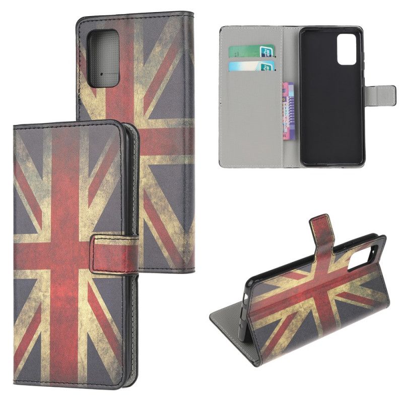 Etui Folio Samsung Galaxy S20 FE Flaga Anglii