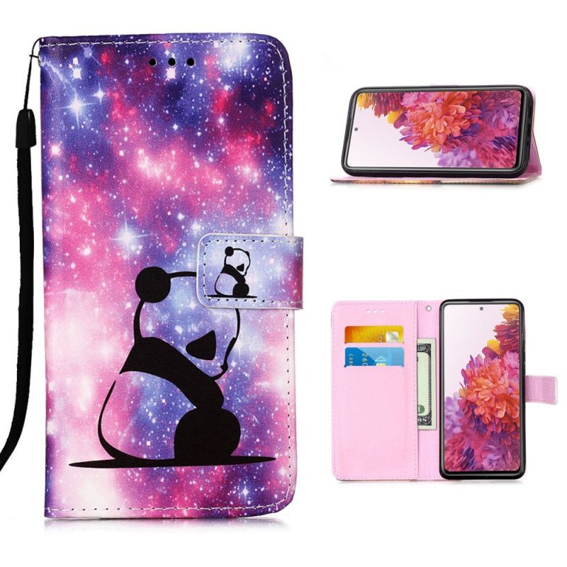 Etui Folio Samsung Galaxy S20 FE Galaktyczna Panda