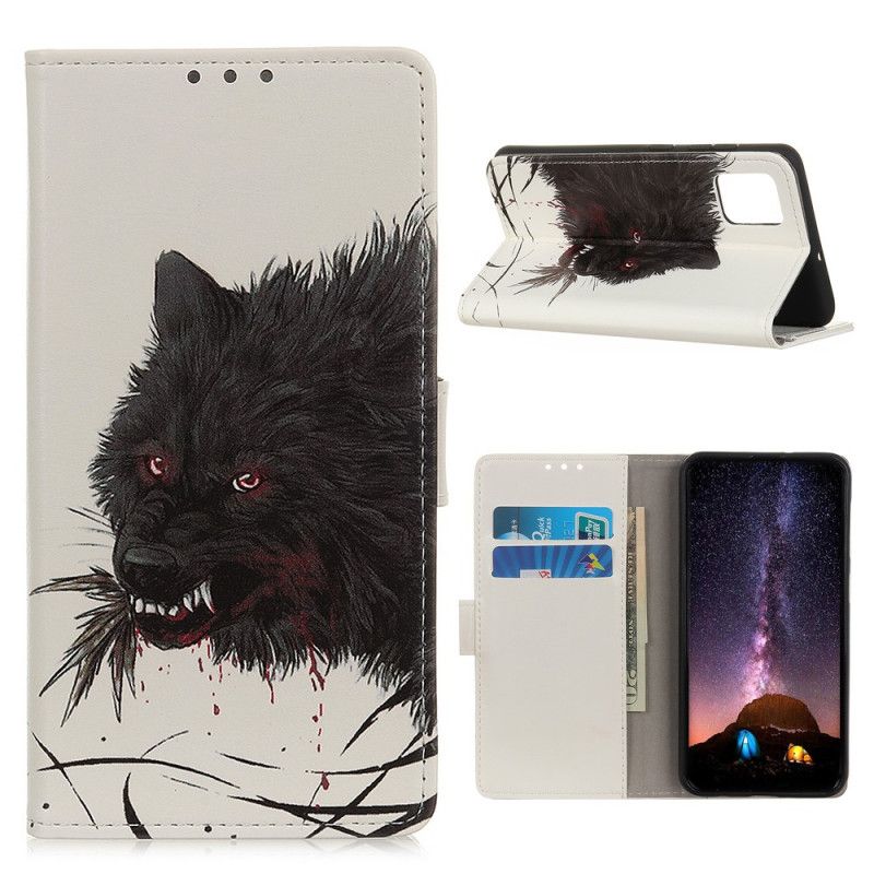 Etui Folio Samsung Galaxy S20 FE Głodny Wilk