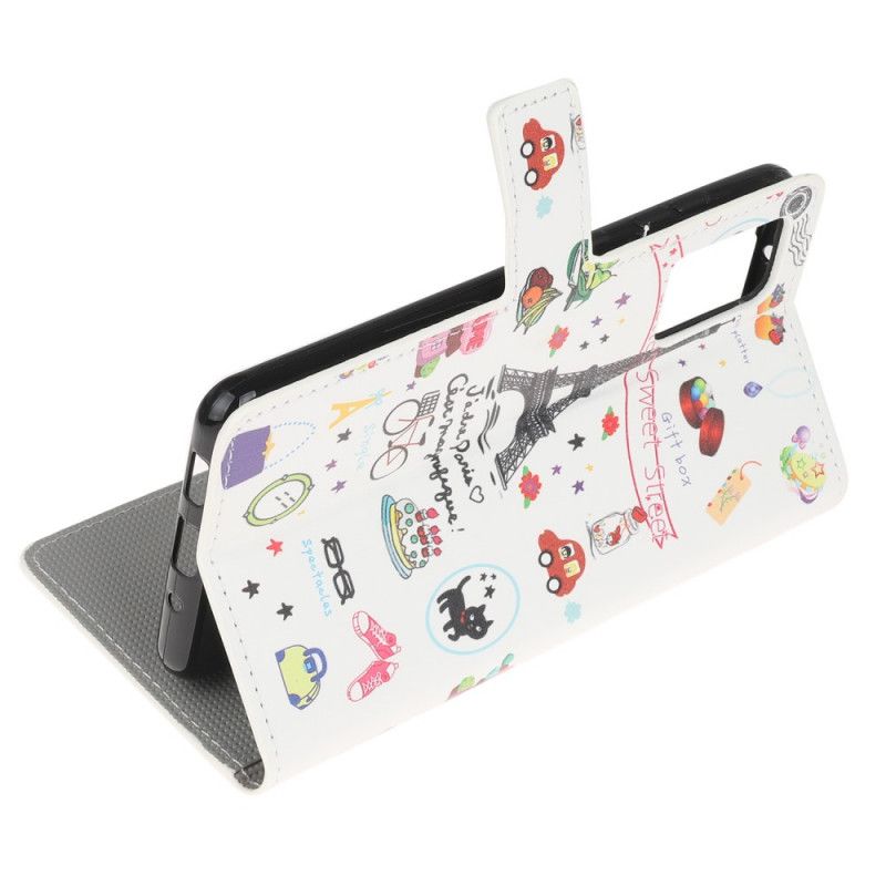 Etui Folio Samsung Galaxy S20 FE Kocham Paryż