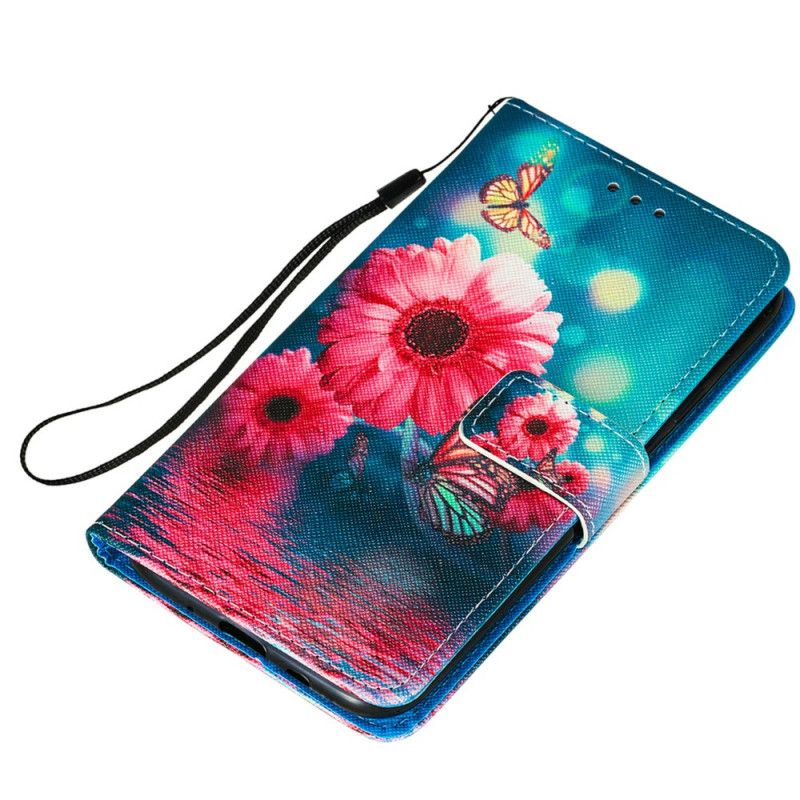 Etui Folio Samsung Galaxy S20 FE Kwiaty I Motyle