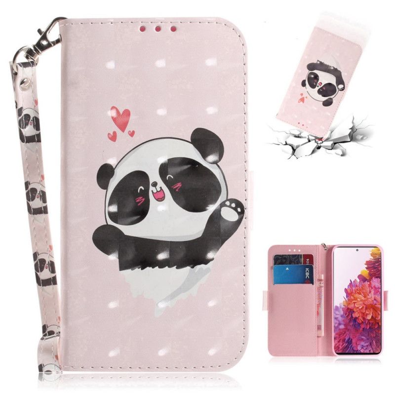 Etui Folio Samsung Galaxy S20 FE Panda Love Ze Stringami