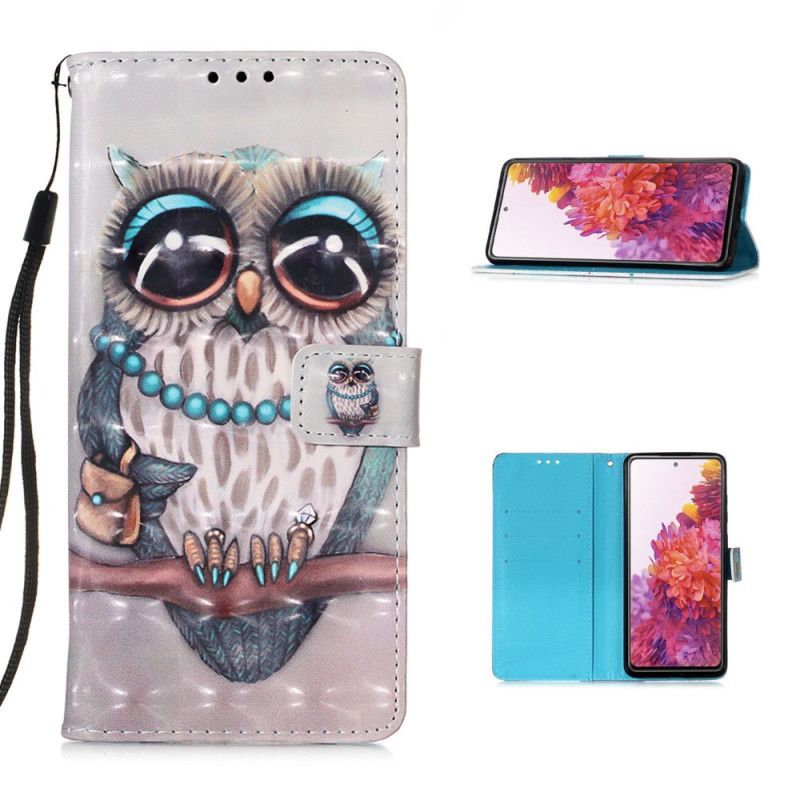 Etui Folio Samsung Galaxy S20 FE Panna Sowa