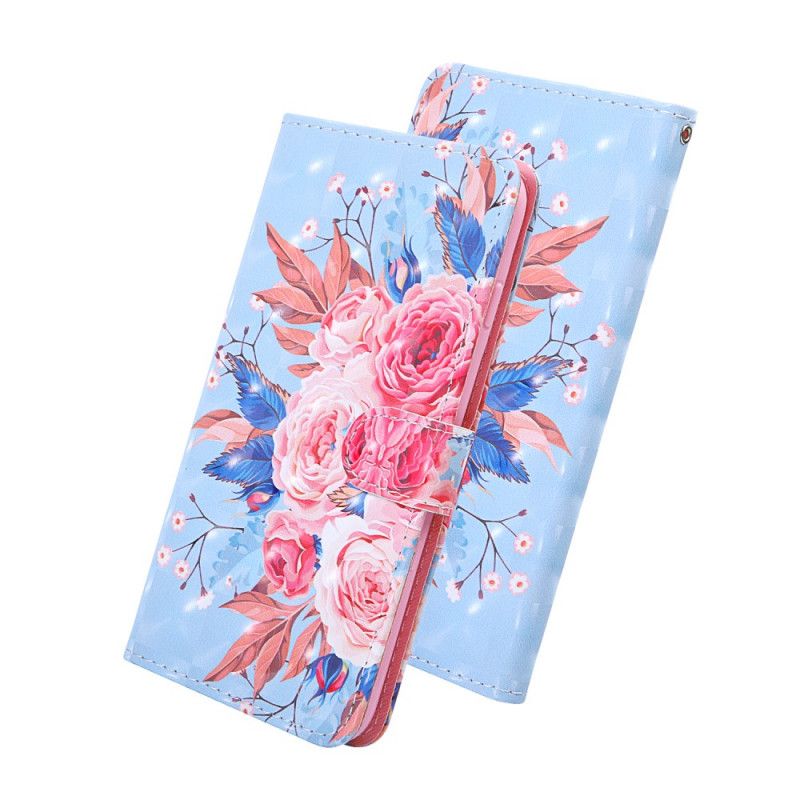 Etui Folio Samsung Galaxy S20 FE Romantyczny Punkt Świetlny Ze Stringami