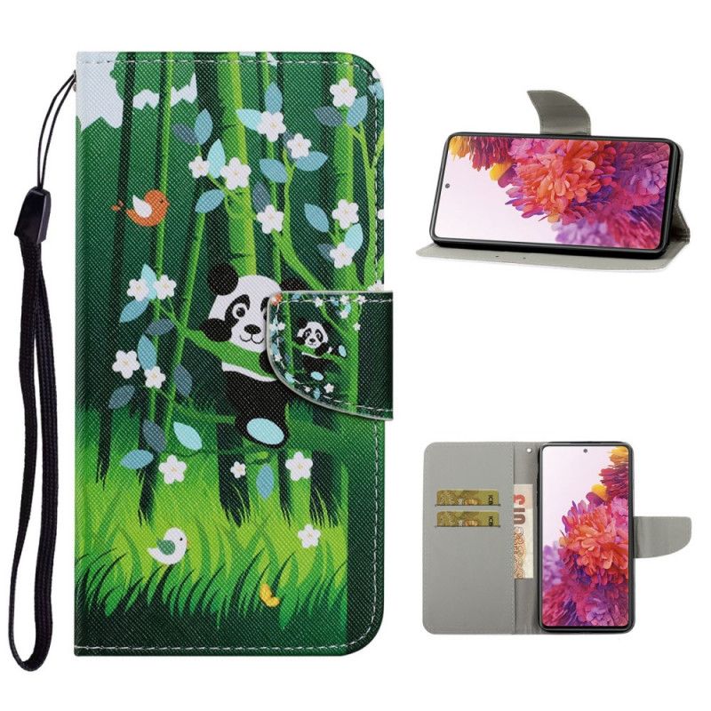 Etui Folio Samsung Galaxy S20 FE Spacer Pandy Etui Ochronne