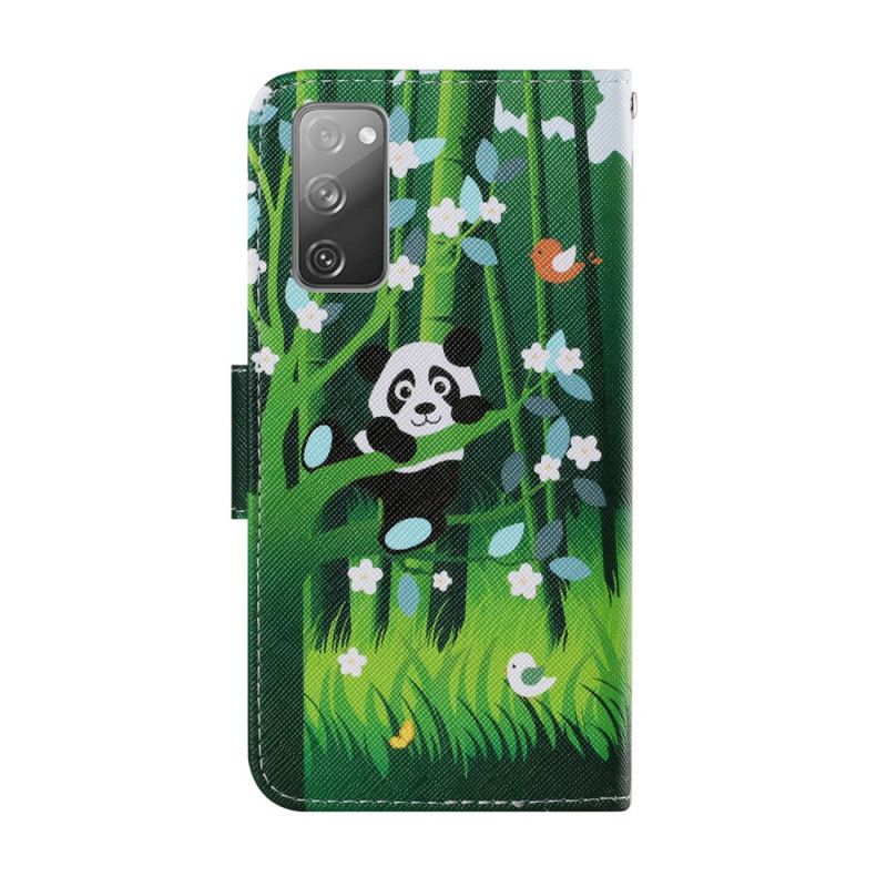 Etui Folio Samsung Galaxy S20 FE Spacer Pandy Etui Ochronne