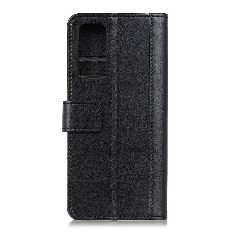 Etui Folio Samsung Galaxy S20 FE Zielony Czarny Elegancki Styl Skóry