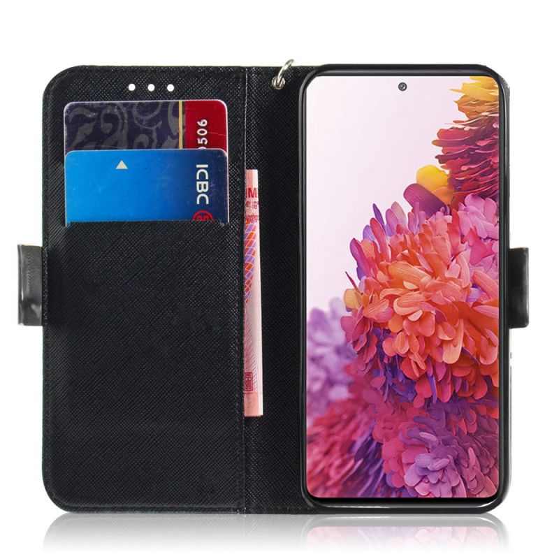 Etui Folio Samsung Galaxy S20 FE Zwierzęta Safari W Stringach Etui Ochronne